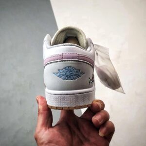 air jordan 1 low white pink