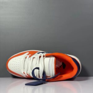 off white low sneaker orange