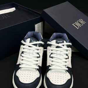 dior b57 sneakers navy & white