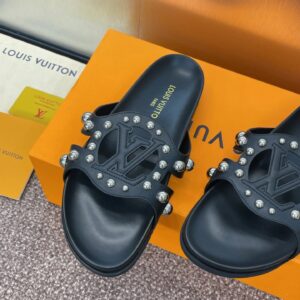 louis vuitton studded sandals