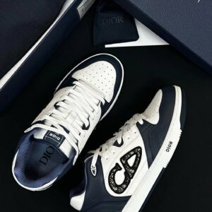 dior b57 sneakers navy & white