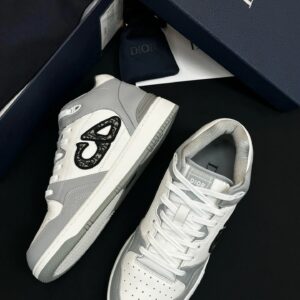 dior b57 sneakers, grey