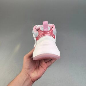 mlb xlg chunky sneakers white gray pink