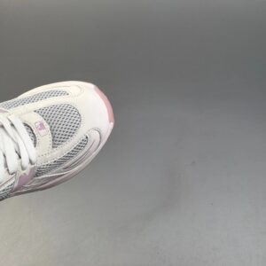mlb xlg chunky sneakers white gray pink