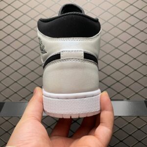 air jordan 1 mid aj black and white beige