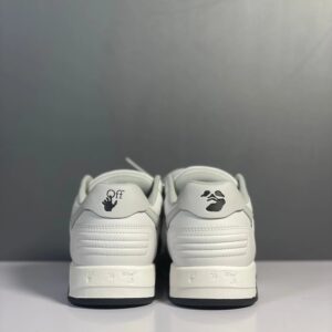 off white low top sneakers black/white