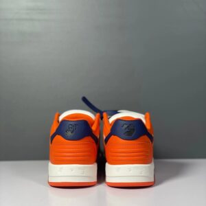 off white low sneaker orange