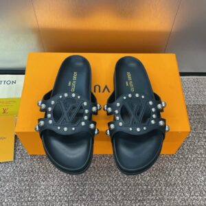 louis vuitton studded sandals
