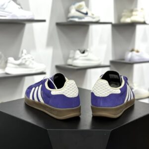adidas gazelle purple sneakers
