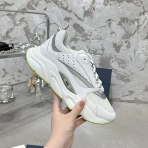 dior b22 sneakers (white gray)