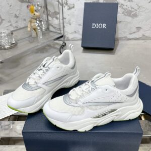 dior b22 sneakers (white gray)