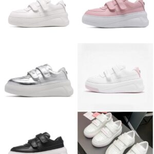 high version velcro sneakers