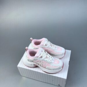 mlb xlg chunky sneakers white face powder