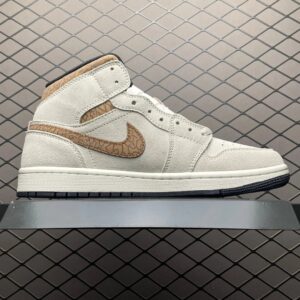 air jordan 1 mid beige