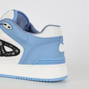 dior mid top sneakers blue