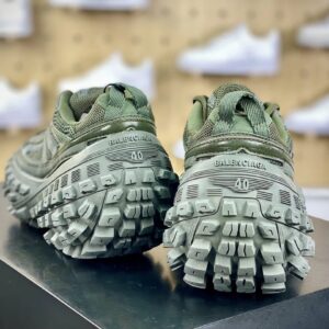 balenciaga defender sneakers green