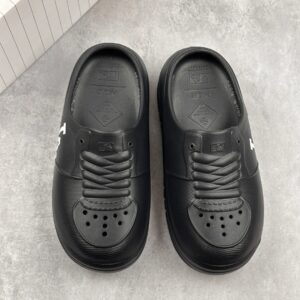 ny mlb chunky liner mule black