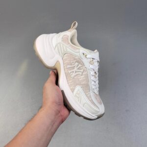 mlb xlg chunky sneakers white face powder