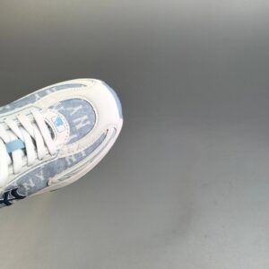 mlb xlg chunky sneakers white blue