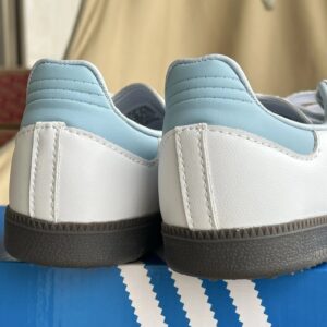 adidas original samba white blue