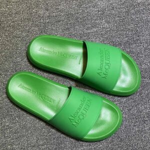 original molded green slides