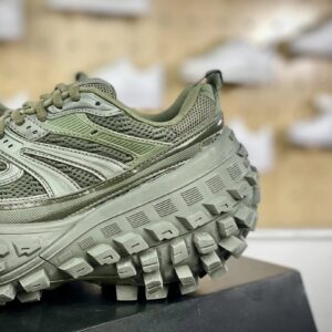 balenciaga defender sneakers green
