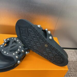 louis vuitton studded sandals