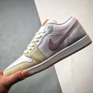 air jordan 1 low white pink