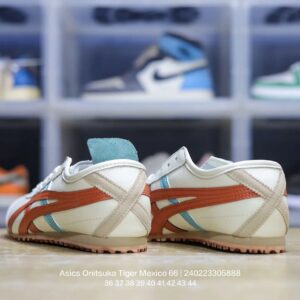 asics onitsuka tiger mexico white yellow blue