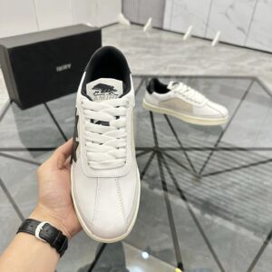 ami low casual shoes black white