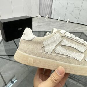ami low casual shoes cream
