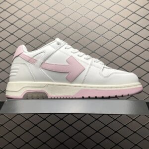 off white retro sneakers pink