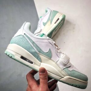 air jordan legacy 312 white green