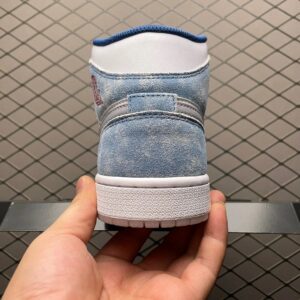 air jordan 1 mid blue