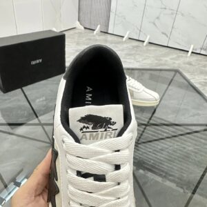 ami low casual shoes black white