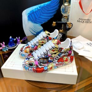 alexander mcqueen colorful sneakers
