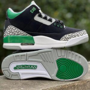 air jordan 3 se t denim green black floral