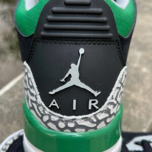 air jordan 3 se t denim green black floral