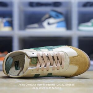 asics onitsuka tiger mexico 66 white green