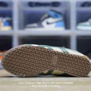 asics onitsuka tiger mexico 66 white green