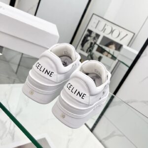 celine white platform sneakers