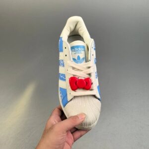 hello kitty x adidas blue shoes