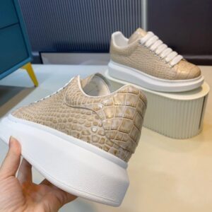 luxury italian embossed sneakers