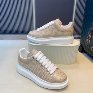 luxury italian embossed sneakers