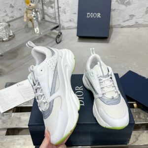 dior b22 sneakers (white gray)