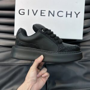 givenchy men's retro runner sneaker (triple black)​