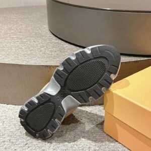 dior gradient dad shoes yellow