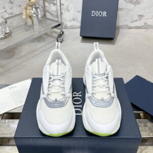 dior b22 sneakers (white gray)