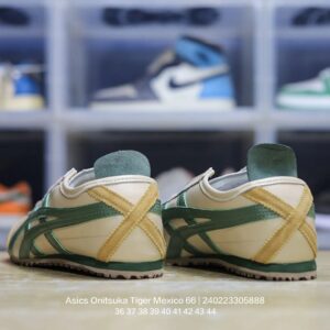 asics onitsuka tiger mexico 66 white green