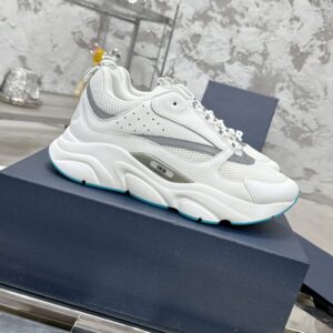 dior b22 mesh sneakers white